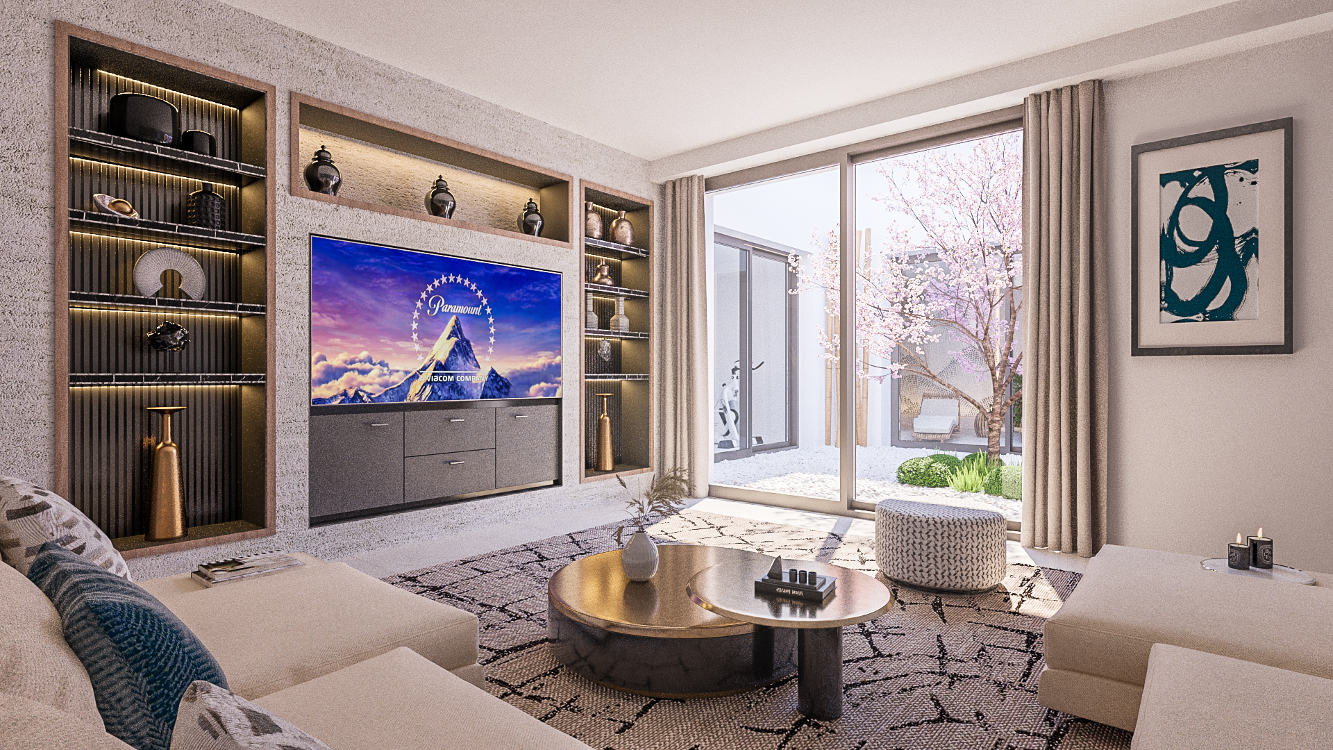 Bel Air 40 living area